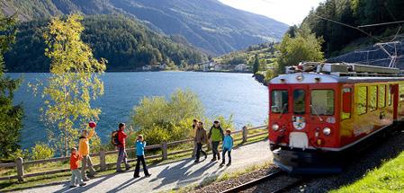 253 metres it is the highest-altitude station on the Rhaetian Railway network.