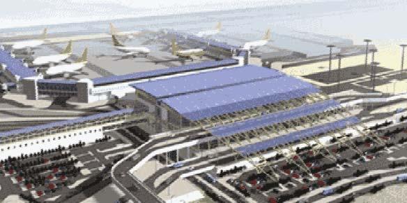 (dual output) International Airport Cairo: 2x 600 kva