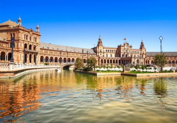 We then depart for Seville, a river city with a rich history, where we will enjoy a walking tour including the cathedral and Alcazar Gardens.