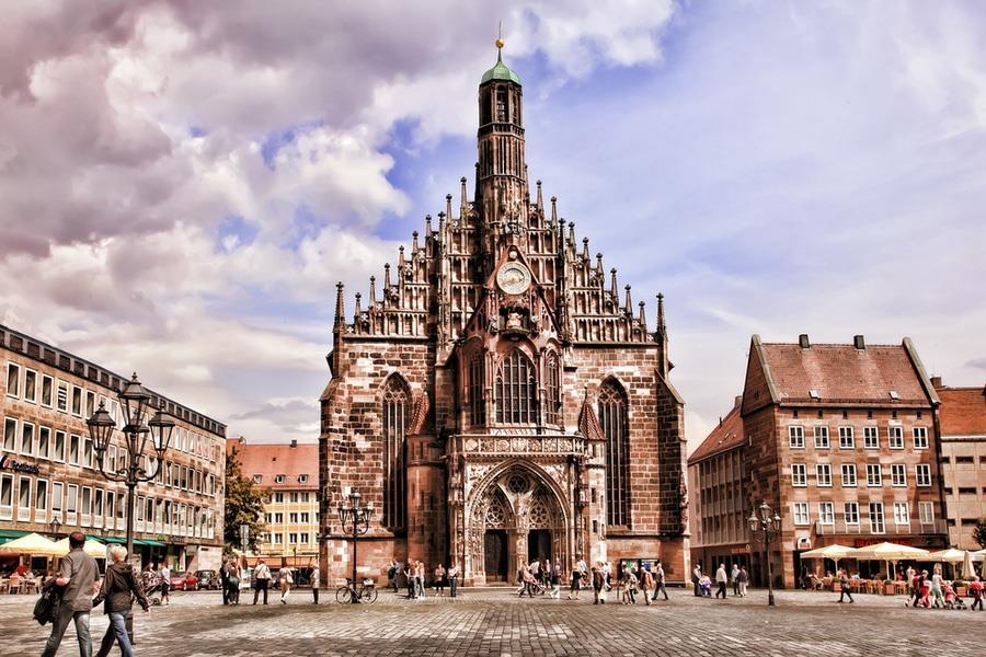 Stop and explore Nuremburg s charming Old Town, the center of the