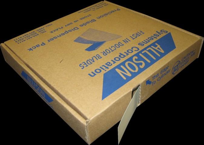 Dispenser Box (BOX) Dispenser Boxes are available for individual, cut-to-length