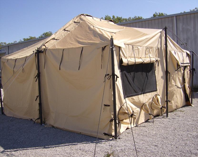 8340-01-491-1507 Small Desert Tan Shade #459 The small MGPTS is 18 feet wide, 18 feet long, weighs 468 pounds, and has 324 square feet of floor space. It can be setup in 27 minutes by 4 people.