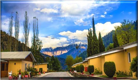 Rest houses of AJK Tourism and Archeology Department and Water and Power