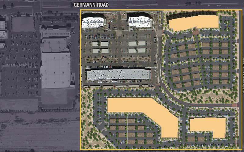 Property: The Reserve at SanTan Current Owner: Orse Broker Representa on: Newmark Grubb Knight Frank- Mike Garlick 17 Acres; SEC of Gilbert and Germann 1 SPEC Building at 105,000; Build-to-Suit