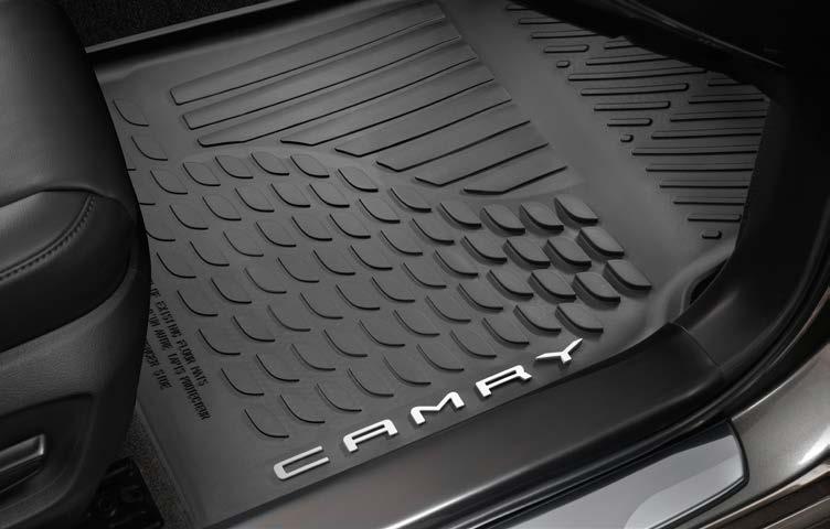 skid-resistant backing on all mats help keep them in place All-Weather Floor Liners 2 An