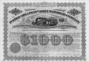 THE BUFFALO & STATE LINE RAIL ROAD * 678 1854, New York. Stock certificate for 3 shares. Black. Engraved vignette of steam locomotive at top and bottom center.