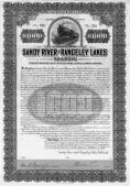 Attached coupons. Uncancelled and NEW PALTZ & HIGHLAND ELECTRIC RAILROAD CO. * 758 1893, New York. $500 Bond bearing 6% interest.