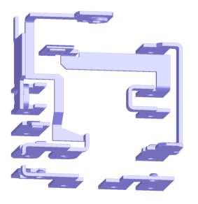 Slika 4.8 prikazuje postupak montaže podsklopa ležaja USK na dva ureñaja povezana tračnim konvejerom. Ureñaj 1 je prikazan na slici 4.