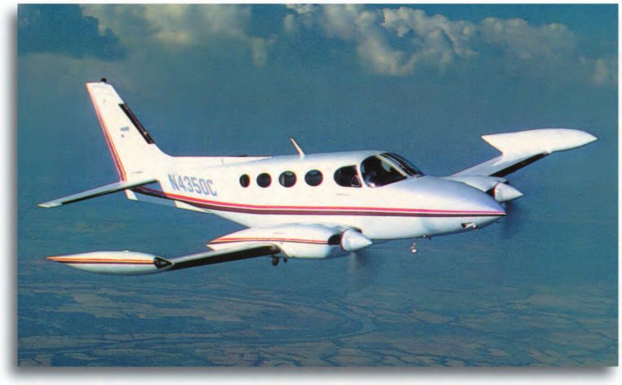 Chapter 13- Business and Commercial Aviation Earlier, we said that the typical executive aircraft is a twin-engine aircraft and nearly as many are turbine powered as are piston