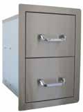 BS24230 STAINLESS STEEL DOOR AND PROPANE DRAWER COMBO BS24240