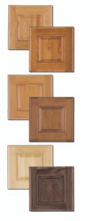WOOD CHOICES Natural Oak TWILIGHT Stained Oak Natural