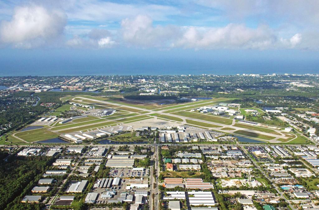 Florida Department of Transportation values the airport s annual economic impact at $283.5 MILLION 99,569 TAKEOFFS AND LANDINGS in fiscal year 2015, up nearly 4.