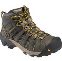 You can use either step-in or strap style crampons but they must be steel. Aluminum crampons are not strong enough.