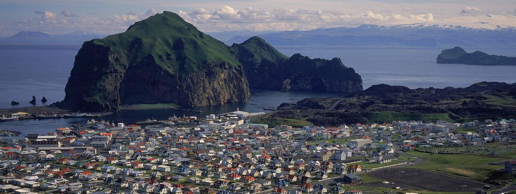 EXCURSION HIGHLIGHTS The quiet, low-key town of Heimaey in the Westman Islands relies on fishing to