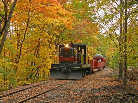 THE MOST SCENIC RAILROAD EAST OF THE ROCKIES The Catskill Mountain Railroad s Esopus Scenic Train is considered one of the most
