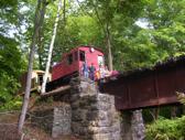 replace the Boiceville Trestle, allowing the CMRR to access the views of the Ashokan Reservoir for the first time and restore track to our