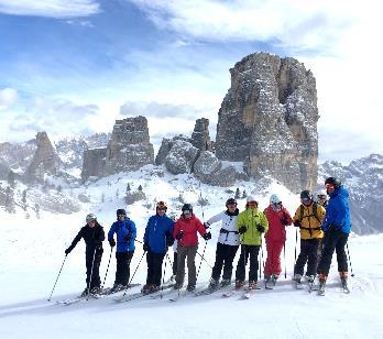 It s not just the skiing that takes Ski Buzz to the Dolomites; recognised by UNESCO as