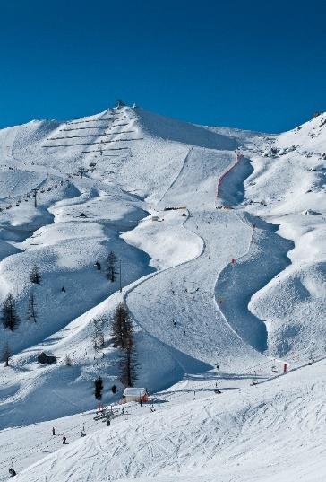 From Alta Badia, Val Gardena, Val di Fassa, San Pellegrino, and Cinque Torri ski area.