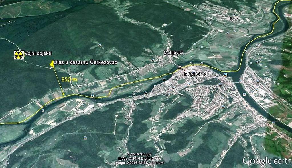 2. Čitavo područje reona Trgovska Gora nalazi se na 200-1000 m udaljenosti od zaštićene zone NATURA2000 na pravcu Trgovi-Grmušani-Vanići-Dvor. 3.