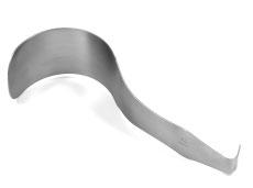 1 cm), angled blade and handle 164118 1" wide (2.5 cm), 8" long (20.5 cm) No. 1 164120 1" wide (2.5 cm), 10" long (25.5 cm) No. 2 164122 1" wide (2.5 cm), 12 1/4" long (31.1 cm) No.