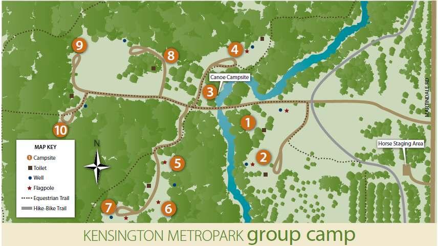 Directions: Campsite #1 Campsite