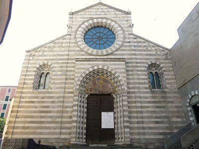 Copyright by GPSmyCity.com - Page 3 - A) Chiesa di Sant'Agostino (must see) Sant'Agostino is a church in the historical center of Genoa, northern Italy.