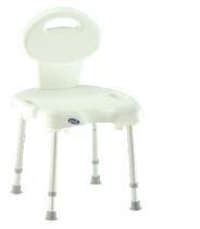 to help keep chair level Invacare Shower Chairs Model no. 95-2 Invacare CareGuard Tool-Less Shower Chairs Model no.