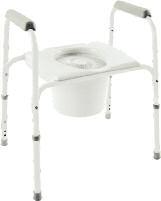 Invacare Commodes / Drop Arm Commode / Commode Accessories Invacare Safeguard Commode Model no.