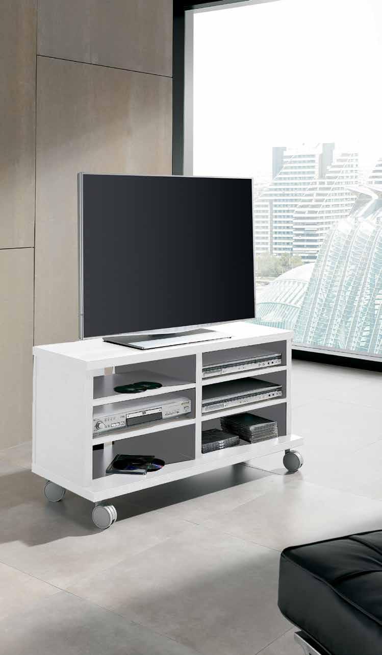 MOD. 4549 Mesa TV / TV table 80 40 54,5 cm. M 3 0,18 Peso 27,50 kg.
