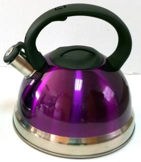 0 Ltr Whistling Tea Kettle RC 10211 with Swivel Handle 0.35 S/S 382g 14.