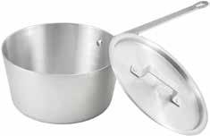 professional Cookware ALUMINUM GYRO PAN Curved front AGP-10 Heavy-Duty STRAIGHT Aluminum Sauce Pans Available in FEBRUARY 2018 ASP-Series ASP-6SW Heavy-Duty TAPERED Aluminum Sauce Pans 10" ALUMINUM