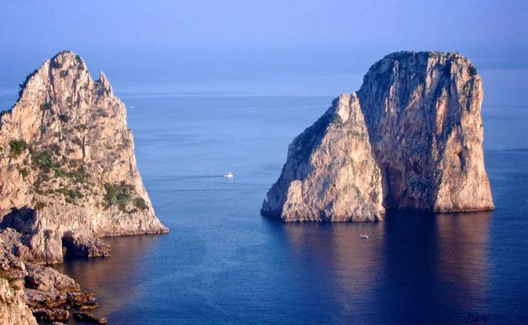 CAPRI DAY and NIGHT Tour REGULAR GROUP TOUR See the colorful island of Capri on this day trip from Sorrento. Take in the breeze of the Mediterranean as you cruise over to the island in a Jet boat.