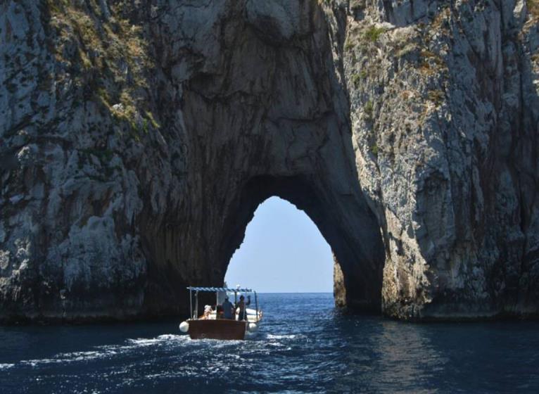 Small Group Prestige Full Day Tour & CAPRI Excursion (8 h) Discover the beauty of the Sorrento Coast and the island of Capri during this 8-hour tour.