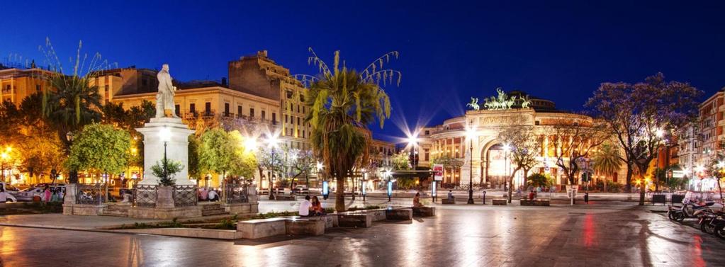 Sunday, October 21: Palermo After breakfast we depart for a full day sightseeing of Palmero that starts in the old town -- at its center lies Quattro Canti di Citta, an ostentatious square complete