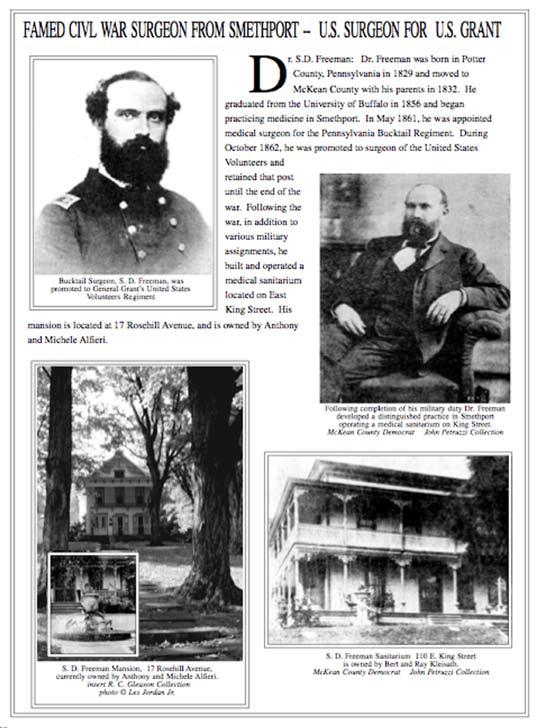 Smethport Heritage Community Report 2009 page 6 Mansion District Walking Tour Phase II: FUNDED: Phase II of the Mansion District Walking Tour has been funded.