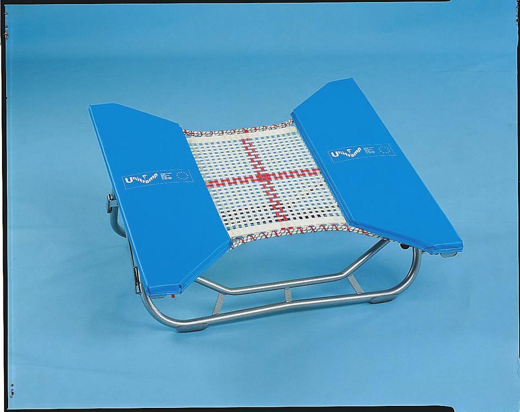 Foam filled side and leg pads which are covered in nylon reinforced PVC. Non-marking floor pads are fitted as standard. Manufactured to FIG specifications.