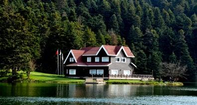 Another place of interest in the Bolu/Abant area is the Yedigoller (Seven Lakes) National Park, and Golcuk, an artifi cial lake 11 kms south of this.