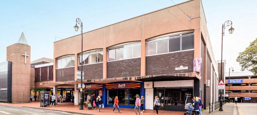 INVESTMENT CONSIDERATIONS High street retail parade and car park situated in Wrexham town centre Wrexham Central station is situated approximately 100m to the south of the property The parade