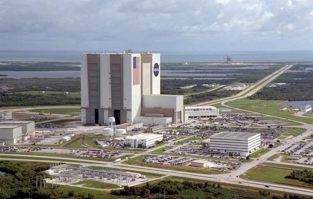 Vehicle Assembly Building Assembly of the stack is