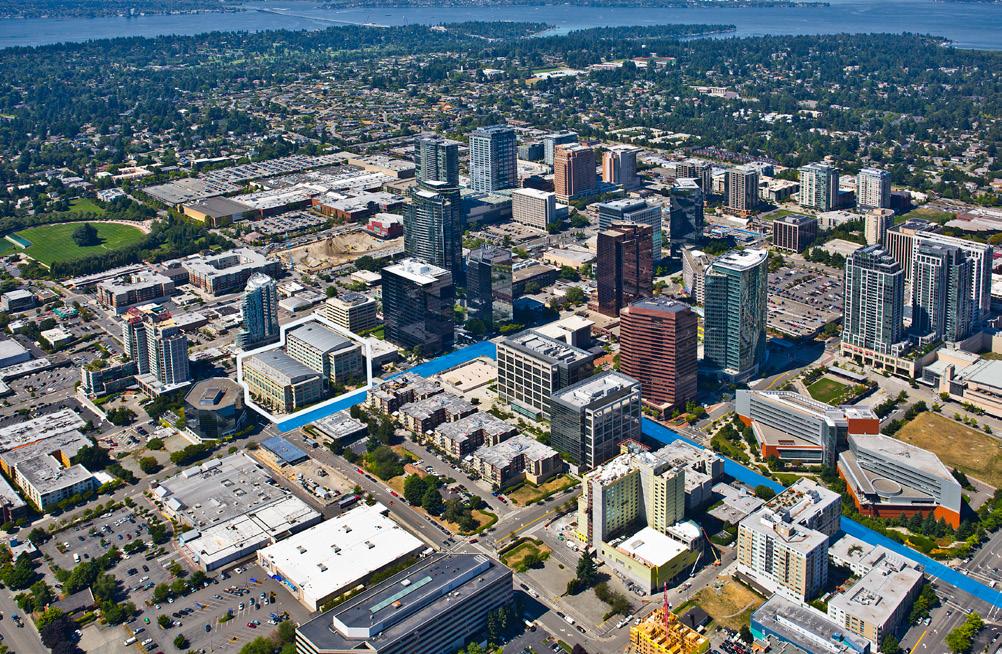 A community of Convenience Seattle Easy access Bellevue Transit Center