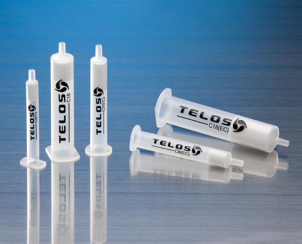 TELOS Non-Polar Silca-based SPE Columns Non-polar (reversed phase) SPE remains the most popular SPE approach in today s analytical laboratories, due to its applicability to a wide range of compounds.