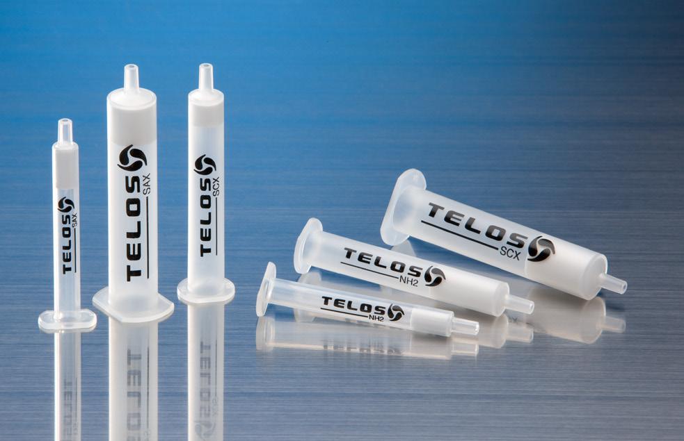 TELOS Ion Exchange Silca-based SPE Columns A series of TELOS Ion Exchange Sorbents are available for selective extraction of ionisable analytes from aqueous and non-aqueous samples.