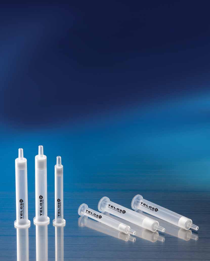 TELOS H-CX Solid Phase Extraction Columns For Basic Drug Extraction from Biological Fluids l l l l l Mixed-mode silica-based chemistry provides cleaner extracts Single particle chemistry ensures