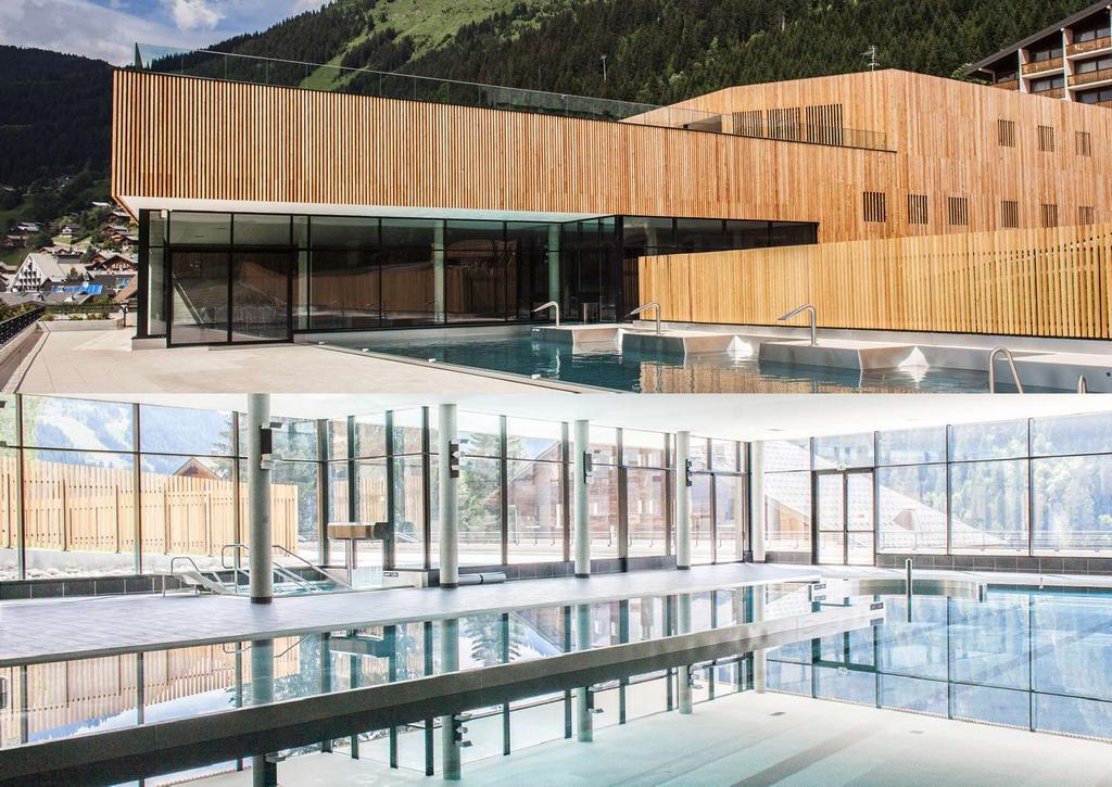 A well established aquacentre The brand new aqua centre opened during summer 2014 bringing the facilities in Châtel up to speed with the French Alp s most modern resorts.