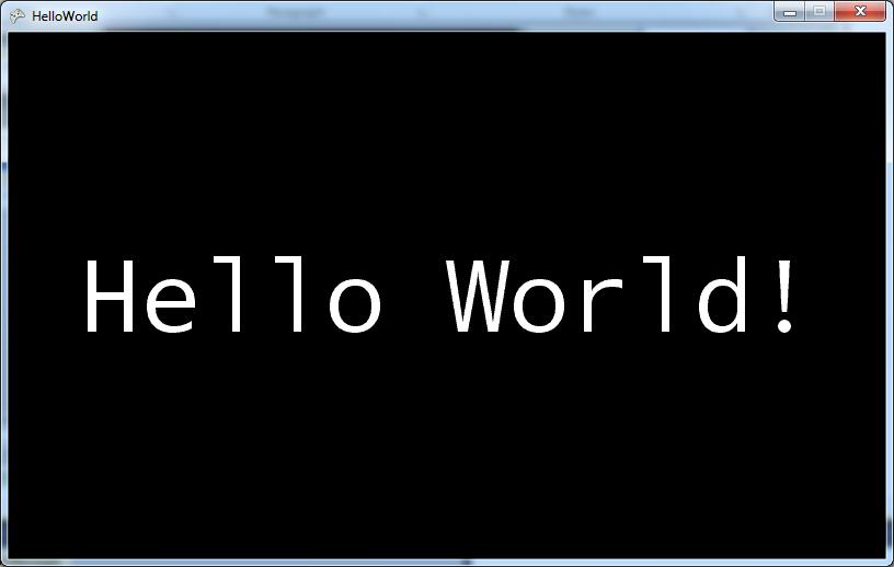 Recimo da želimo napisati Hello World bijelom bojom na crnom ekranu, točno na sredini ekrana. Prvo, trebamo postaviti ekran na crnu boju.