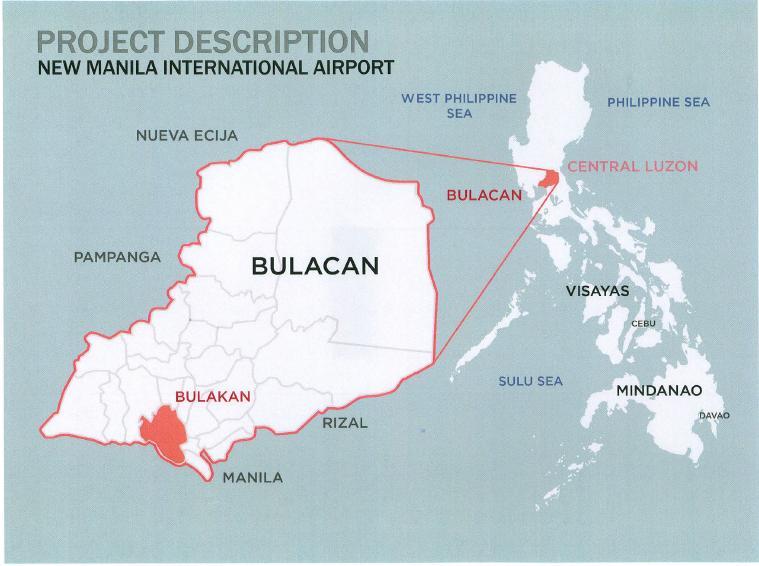 Project Location : Bulakan, Bulacan Project Cost: 699 billion Structure Proposed: Build-Operate-