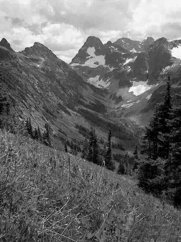 View of Fisher Peak from Easy Pass ~ North Cascades National