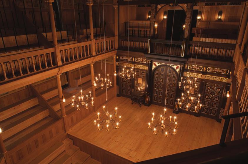 VIEW 7 VIEW 8 Photographs showing views in the Sam Wanamaker Playhouse from the