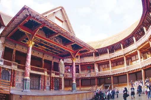 Access to the Globe Theatre as part of the guided tour is provided by a second lift which goes from the Exhibition s lower level up to the piazza level, or by a series of staircases, totalling 7