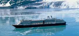 Holland America Line s fleet of 15 elegant, mid-size ships offers more than 500 sailings a year visiting all seven continents.